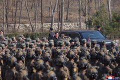 金正恩视察朝鲜人民军各级特战部队训练